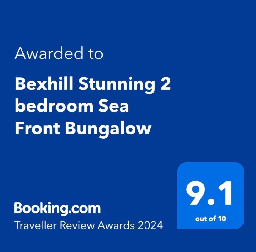 Bexhill Beautiful Sea Front Bungalow Экстерьер фото